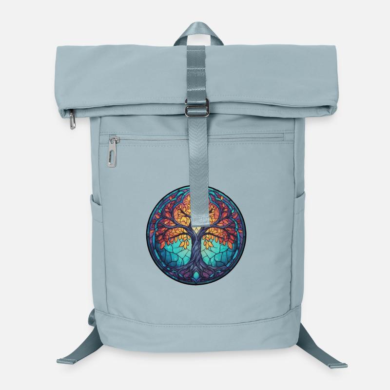 Tree of Life, Nature Drawing, Sacred Tree Laptop Backpack