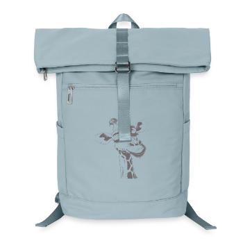 Chill Giraffe Tier Gekritzel - Laptop-Rucksack  - Eisblau - Vorne