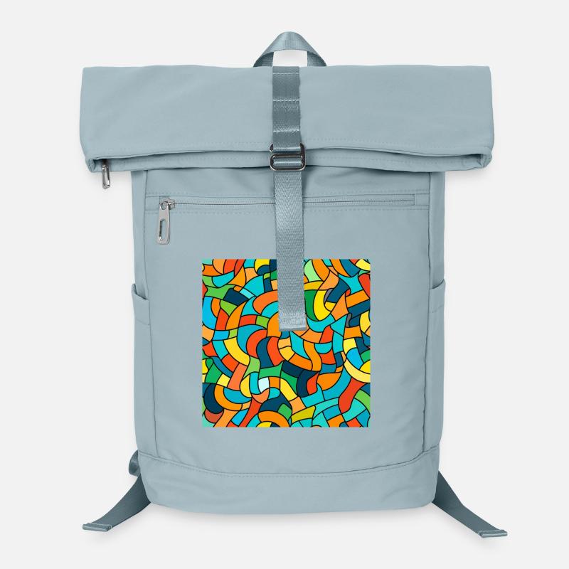 Color Knot Tangle Laptop Backpack