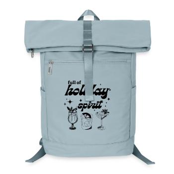 Full Of Holiday Spirit - Laptop Backpack - ice blue - Front