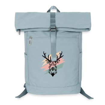 Deer - Laptop Backpack - ice blue - Front
