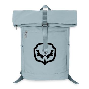 Dackel - Laptop-Rucksack  - Eisblau - Vorne