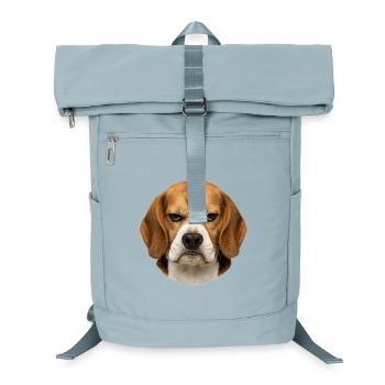 Beagle portrait with serious facial expressions - Laptop Backpack - ice blue - Front