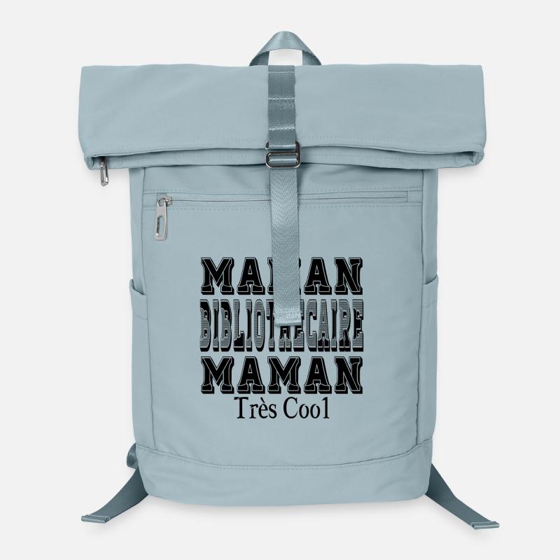 Mom Librarian Mom Very Cool Laptop Backpack