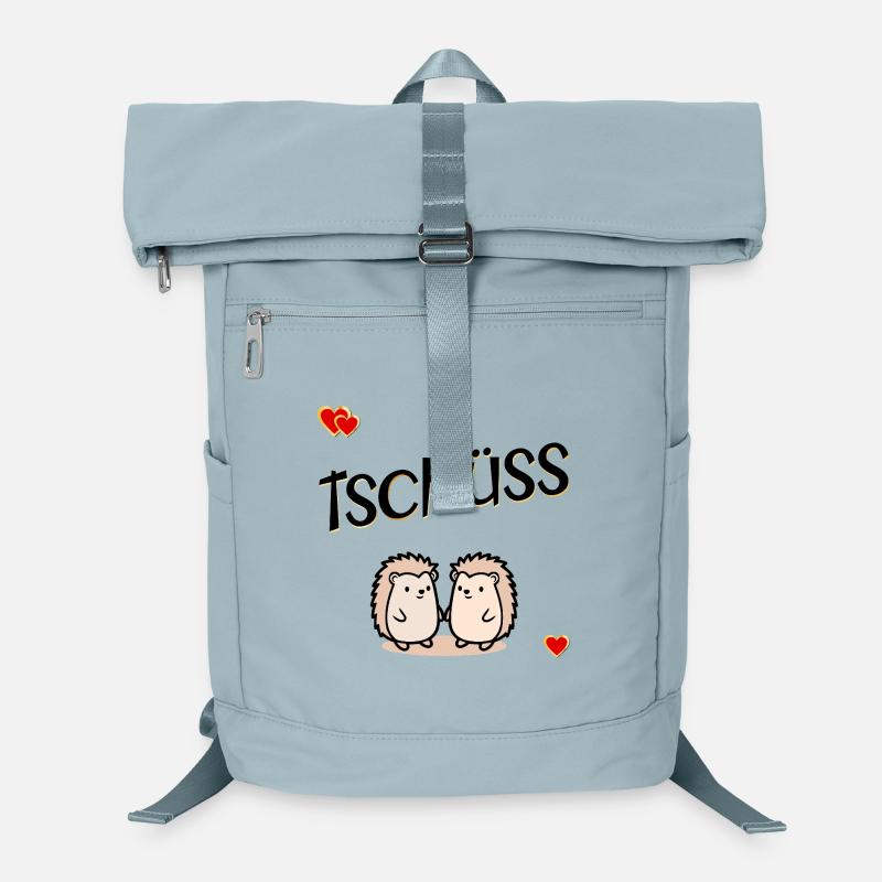 Abschied Kollegen Tschüss Igel Laptop-Rucksack 