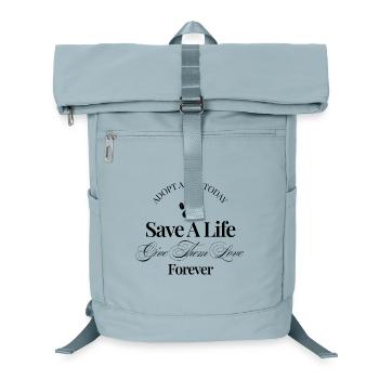 Adopt a Pet Save a Life Animal Advocacy - Laptop Backpack - ice blue - Front