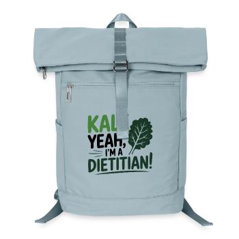KALE YEAH I'M A DIETITIAN Nutrition Professional  - Laptop Backpack - ice blue - Front