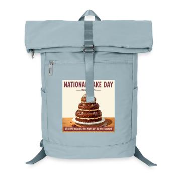 Journée nationale du gâteau – Tag des Kuchens - Sac à dos ordinateur - bleu glacier - Devant