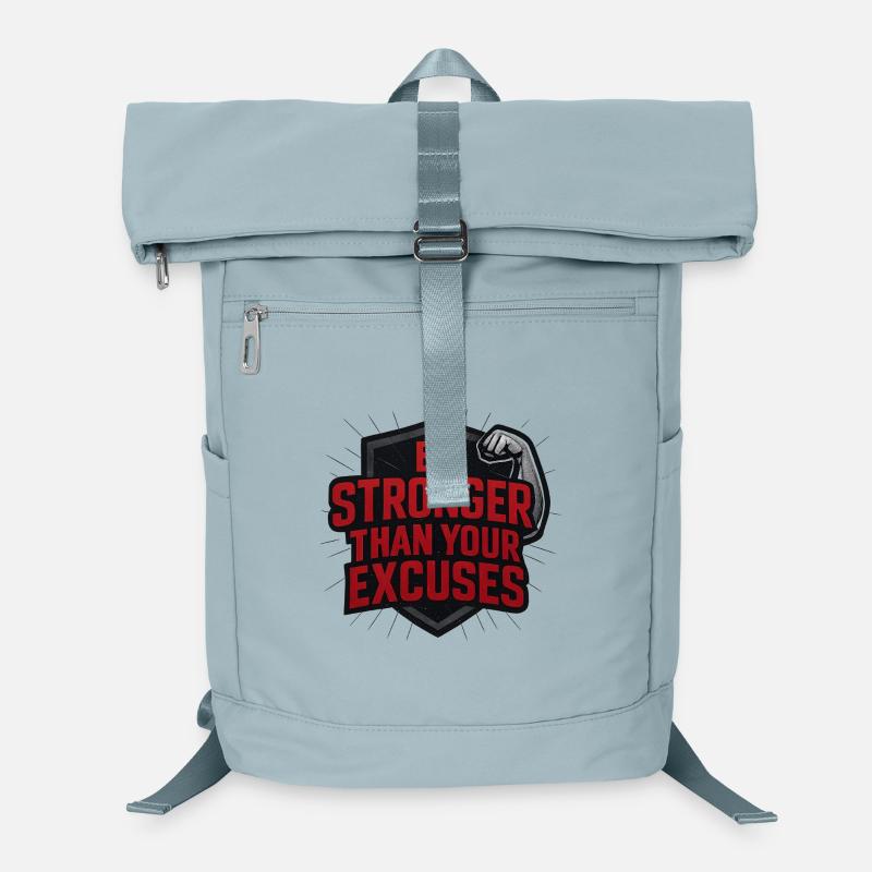 Sei stärker als deine Ausreden Laptop-Rucksack 