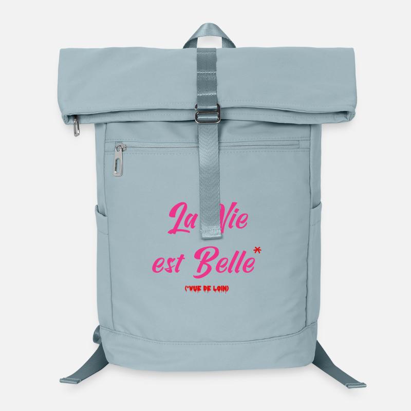 DAS LEBEN IST GUT! (Blick aus der Ferne) Laptop-Rucksack 