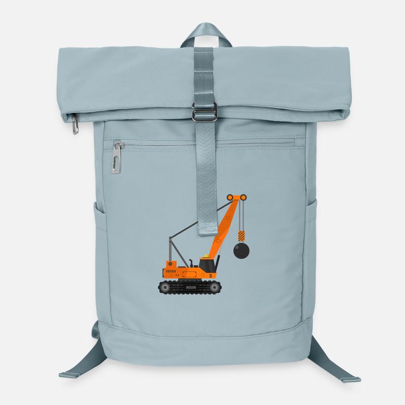 Wrecking ball crane Laptop Backpack