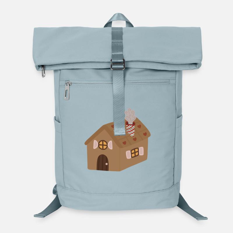 Ginger Heart Cottage Laptop Backpack
