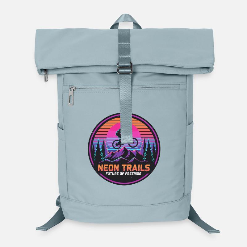 Neon Trails Mountain Freeride Laptop Backpack