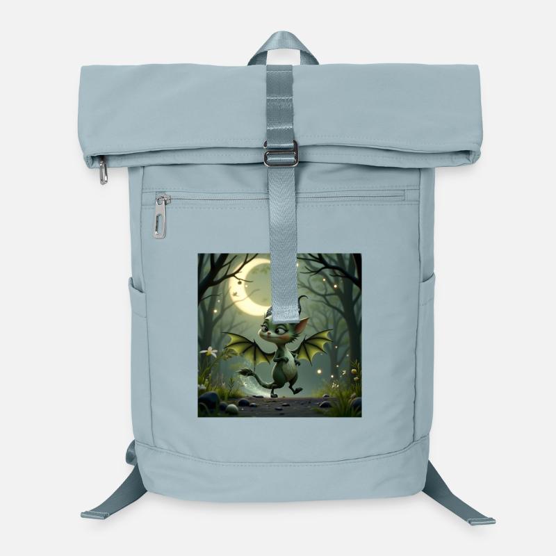 Dragon de la Nuit de la Forêt Sac à dos ordinateur