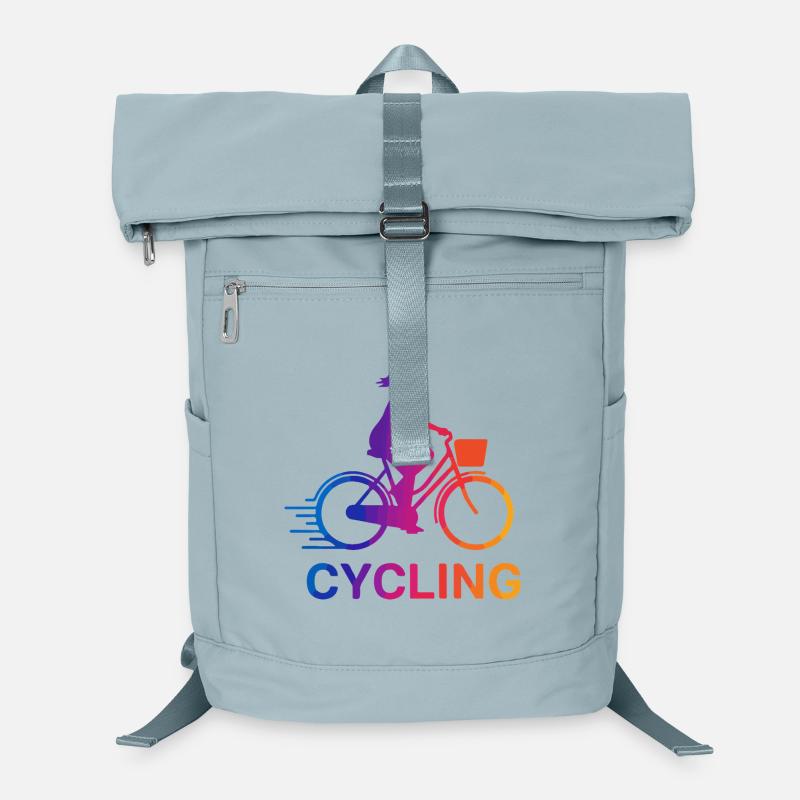 Cycliste Rainbow Gradient Sac à dos ordinateur