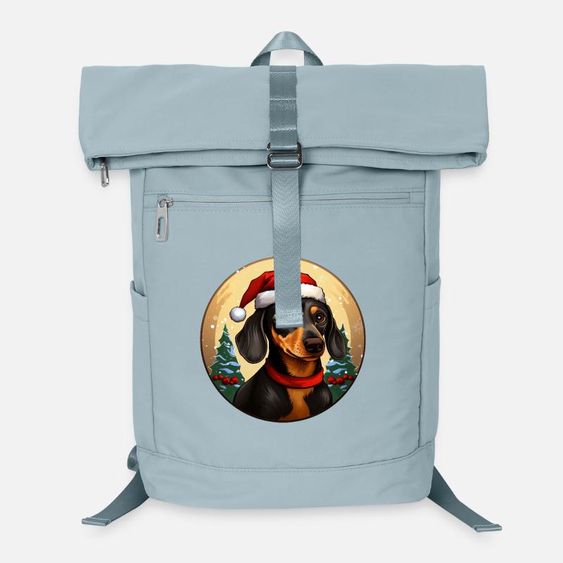 Noël teckel Sac à dos ordinateur