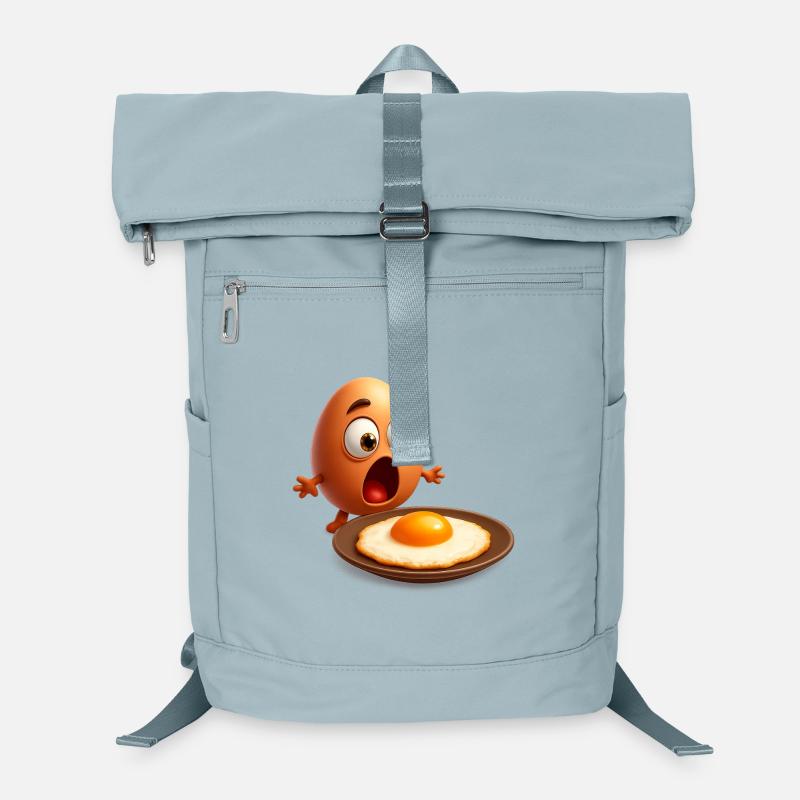 Upset Egg Laptop Backpack