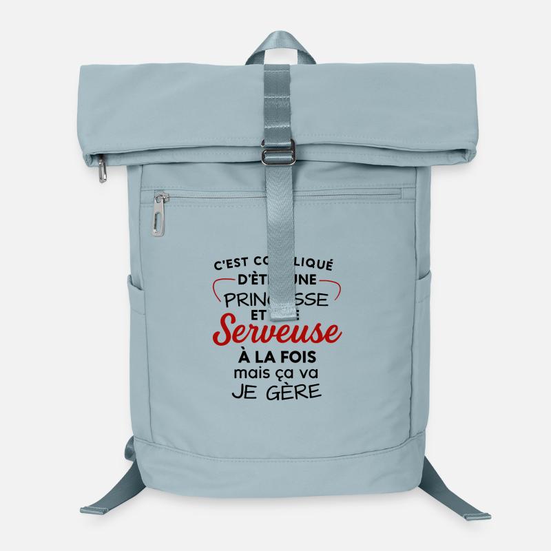 Prinzessin und Kellnerin: Doppelte Berufung Laptop-Rucksack 