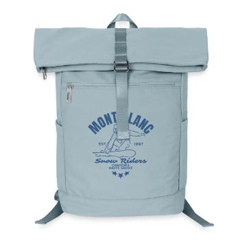 Mont Blanc Snow Riders logo - Sac à dos ordinateur - bleu glacier - Devant