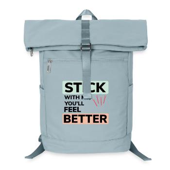Acupuncturist Stick With Me You'll Feel Better  - Laptop Backpack - ice blue - Front