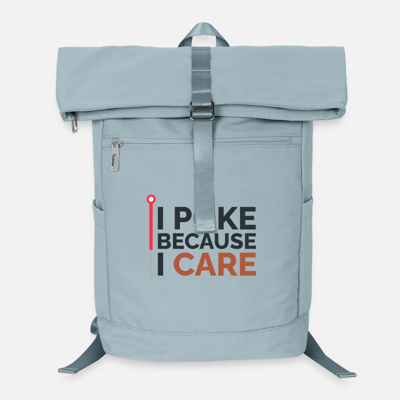 Acupuncturist I Poke Because I Care Professional  Laptop Backpack