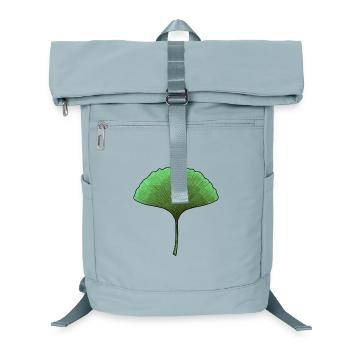 Ginkgo Fächerblatt Aura - Laptop-Rucksack  - Eisblau - Vorne