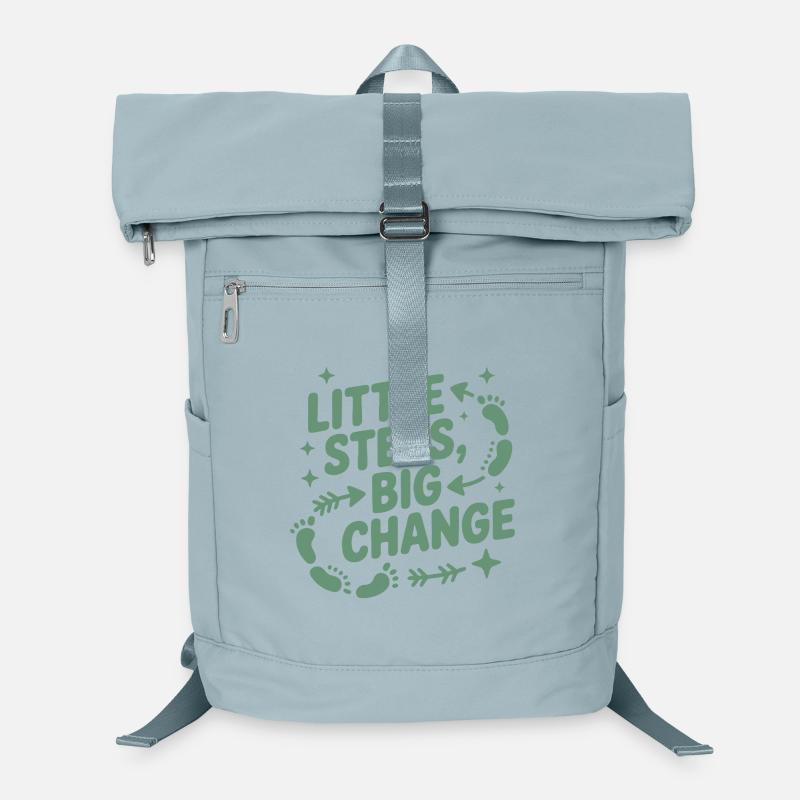 Petits pas, grand changement Sac à dos ordinateur