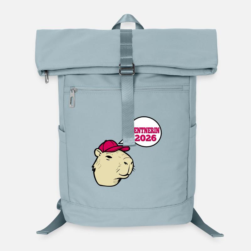 Rentnerin 2026 Rente Capybara Laptop-Rucksack 