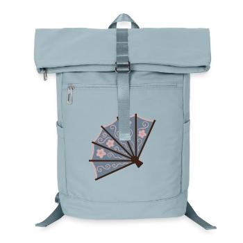Éventail Blossom bleu poudre - Sac à dos ordinateur - bleu glacier - Devant