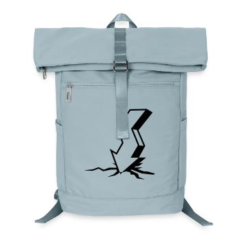 Stock market crash - Laptop Backpack - ice blue - Front