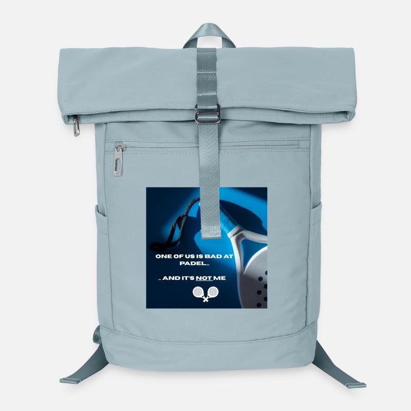Padel Spruch Tee Laptop-Rucksack 