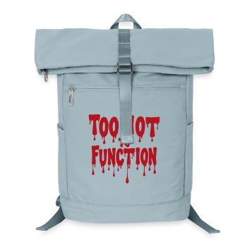Too Hot To Function Summer Saying Funny - Laptop Backpack - ice blue - Front
