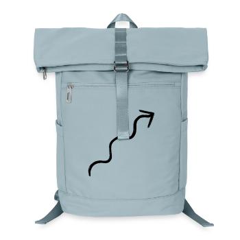 Flèche ondulée - Sac à dos ordinateur - bleu glacier - Devant