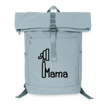 Machine à café Porte-filtre Mama - Sac à dos ordinateur - bleu glacier - Devant