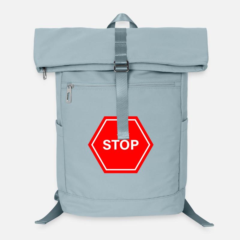 Stop sign Laptop Backpack