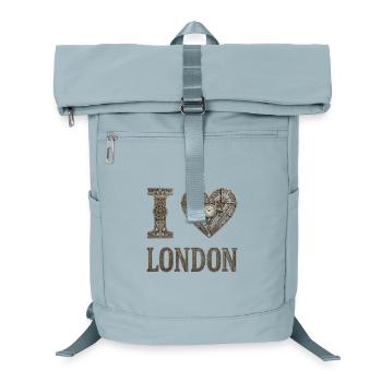 London – Urbaner Charakter - Laptop-Rucksack  - Eisblau - Vorne