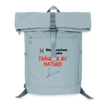 Sternzeichen Fische, Träumer by Nature, Geburtstag - Laptop-Rucksack  - Eisblau - Vorne