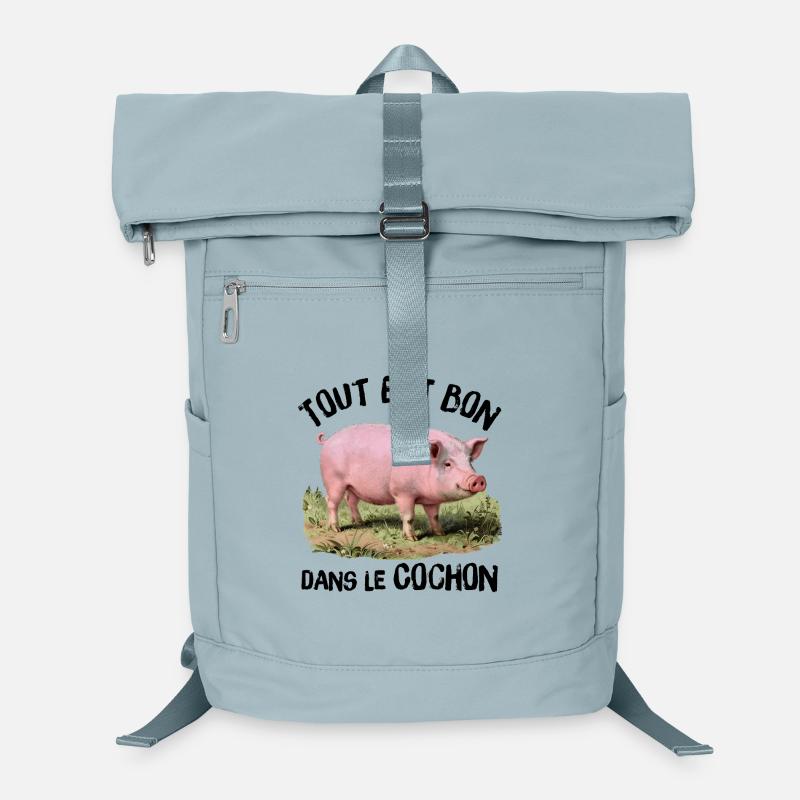 Everything is good in the Pig! Laptop Backpack