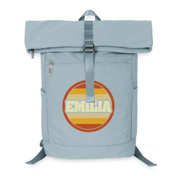 First name Emilia - Laptop Backpack - ice blue - Front