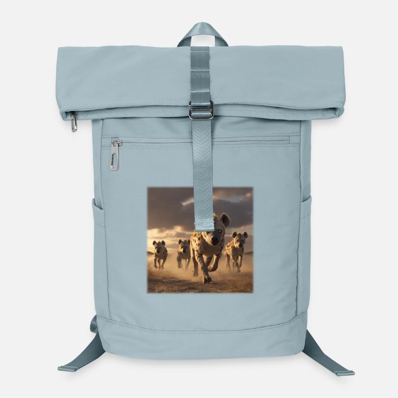 Hyänen Gruppe Savanne Wildlife  Laptop-Rucksack 