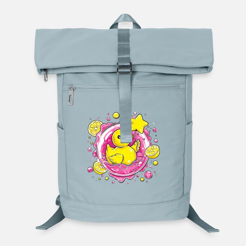 Zitrusquak Neon Entlein Laptop-Rucksack 