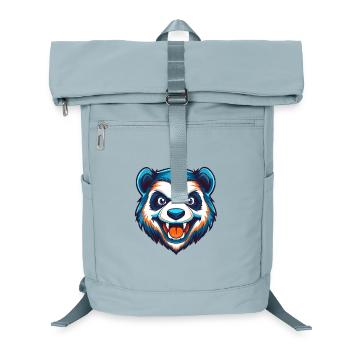Savage Panda Esports Mascot Logo - Laptop Backpack - ice blue - Front