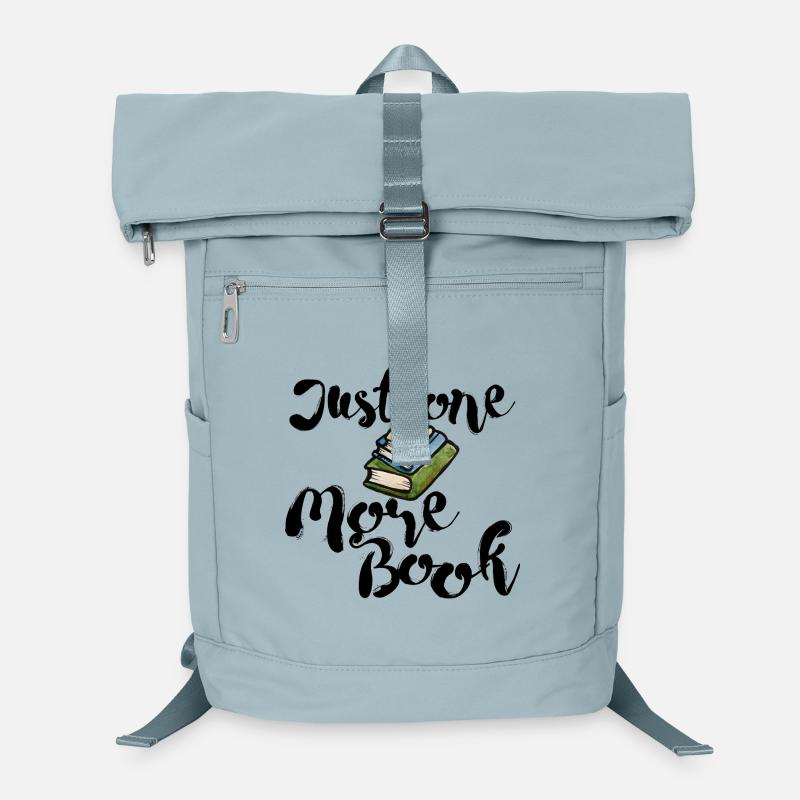 Stacked Books Watercolor Illustration Laptop Backpack