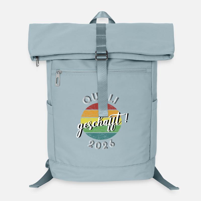 Quali 2026 achieved retro vintage secondary school Laptop Backpack