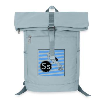 S wie Seepferdchen - Laptop-Rucksack  - Eisblau - Vorne