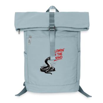 Windschlange Grafik - Laptop-Rucksack  - Eisblau - Vorne