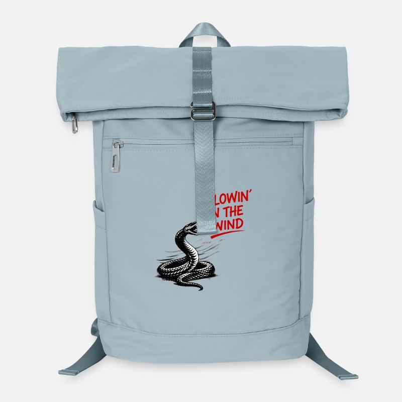 Windschlange Grafik Laptop-Rucksack 