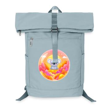 Koala dans le pays des merveilles au néon - Sac à dos ordinateur - bleu glacier - Devant