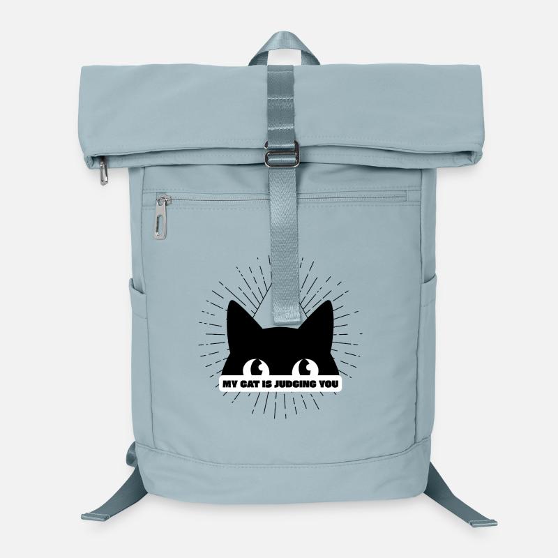 MY CAT IST JUDGING YOU Laptop-Rucksack 
