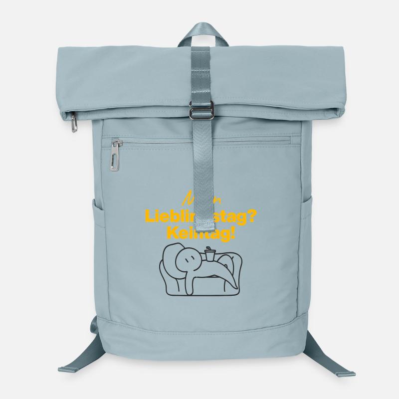 MON JOUR PRÉFÉRÉ ? PAS UN JOUR ! HUMOUR AMUSANT SARCASTE Sac à dos ordinateur